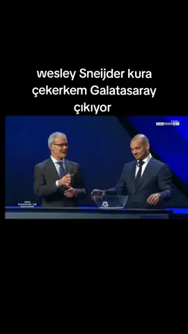 wesley Sneijder'in kura çekimi sonrası Galatasaray çıkınca bizi maziye götürüyor #wesleysneijder #galatasaray #viraltiktok #football #futbol 