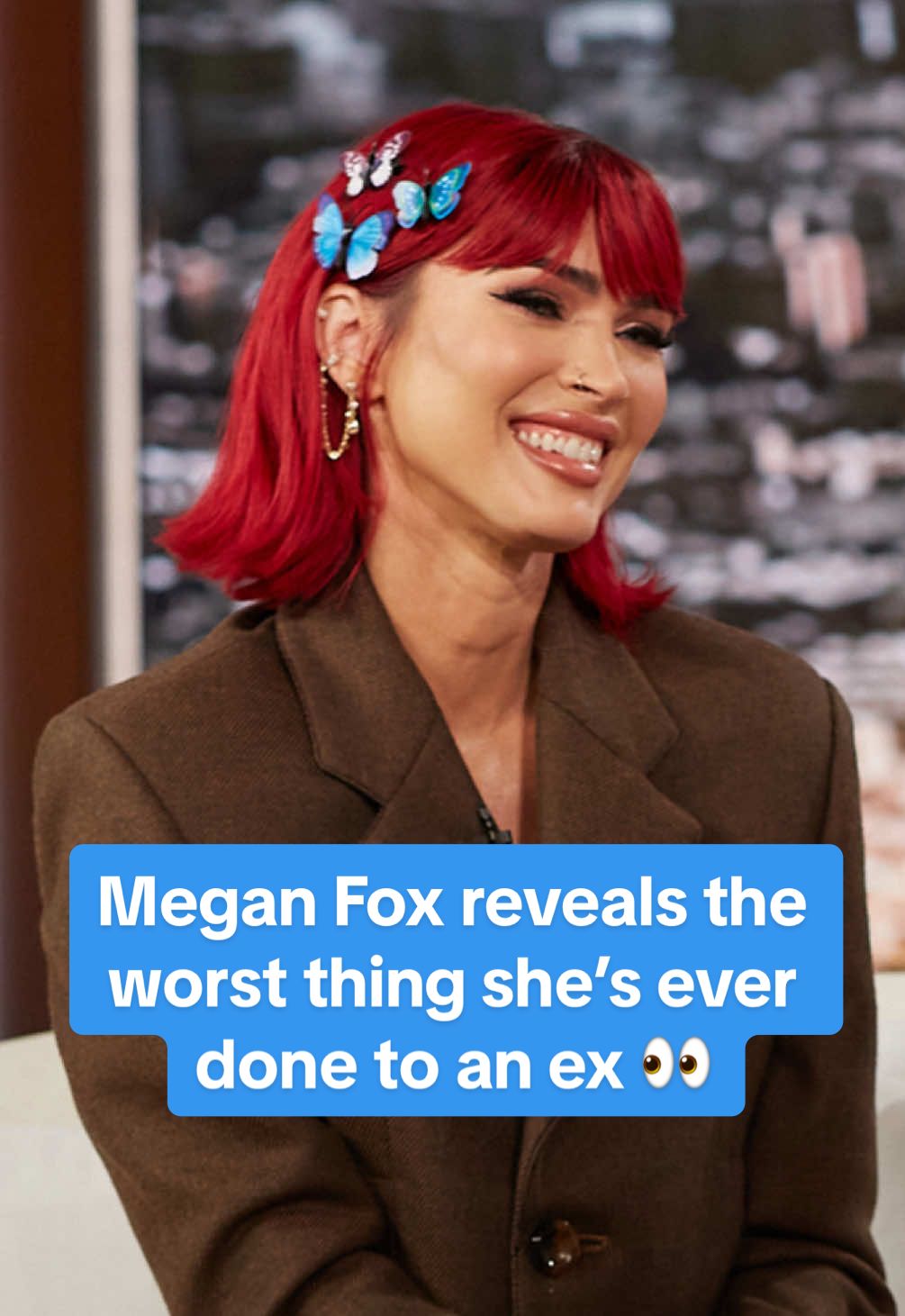 Megan Fox reveals the worst thing she’s ever done to an ex 👀 #meganfox 