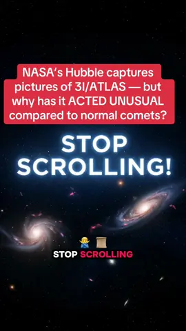 NASA’s Hubble captures pictures of 3I/ATLAS — but why has it ACTED UNUSUAL compared to normal comets? 🚨 A mysterious interstellar object called 3I/ATLAS is racing through our solar system at over 130,000 mph — and NASA’s Hubble Space Telescope just captured the most detailed pictures yet. Some scientists say it’s just a natural comet, while others warn it may be a potential alien probe unlike anything we’ve seen before. 🌌👽 What makes 3I/ATLAS so unique is how it has acted unusual compared to normal comets, with an unexplained brightness and trajectory that has astronomers divided. Even Harvard’s Avi Loeb suggested this object might be technology deliberately sent by another civilization. NASA’s data shows a glowing coma, strange chemistry with carbon dioxide, water ice, and dust, and a hyperbolic orbit that will swing past Mars before leaving forever. These features have attracted global attention from scientists and space enthusiasts alike. Some are even comparing it to past interstellar visitors like ‘Oumuamua, which also behaved strangely and left many unanswered questions. Popular science communicators, including people like Doug from space analysis channels, are breaking down why this discovery matters and what it could mean for humanity’s future. 👉 Watch until the end and decide for yourself: is 3I/ATLAS just cosmic ice, or the first hostile alien threat to enter our solar system? #NASA #Space #AlienProbe #Comet #SolarSystem #Hubble #JWST #SpaceNews #Astronomy #BreakingNews #UFO #Aliens #SpaceExploration #Cosmos #ScienceNews #Interstellar