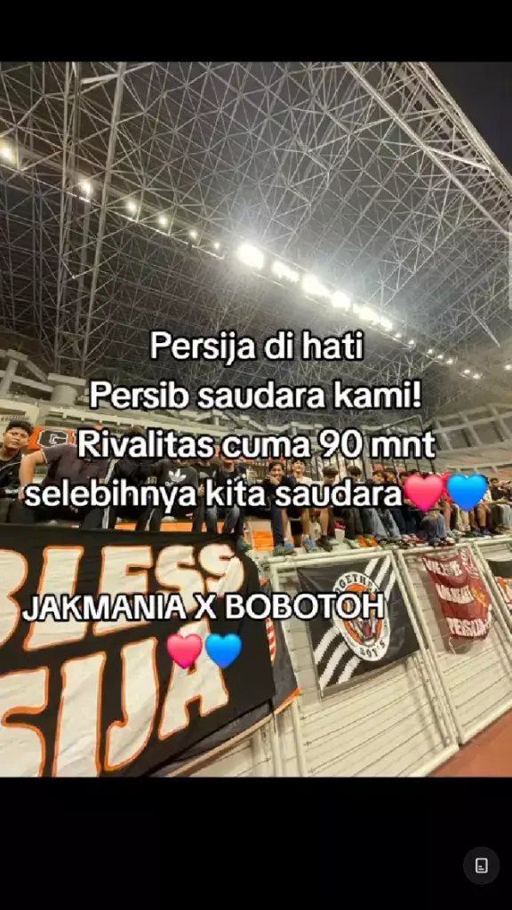 respect bob ❤💙👊#persija #persib #🔥🔥