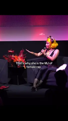 She is not a female rapper! She is a rapper #nickiminaj #fyp #kingofrap #queenofrap 