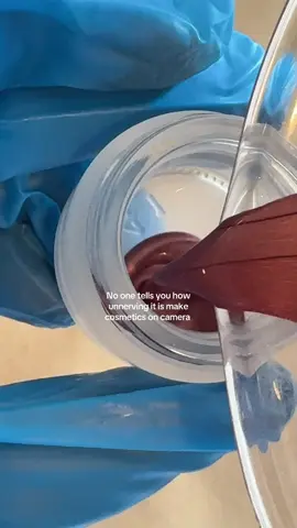 Did you see my hands tremble? Say hello to guava lava lip tint #makingcosmetics #processvideo #liptint #lipandcheektint 