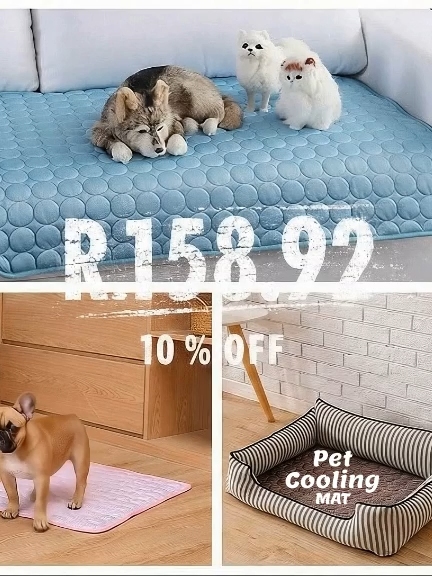Beat the heat with the ultimate pet mat! 🐶🐱 Breathable, washable & comfy anywhere. Get it now 👉 https://digieyemarketplace.myshopify.com/products/breathable-cooling-pet-mat-washable-summer-bed-blanket-for-dogs-and-cats-perfect-for-sofa-floor-or-car-small-to-large-breeds #PetGear #CoolingMat #SummerPets #DigiEyeMarketplace #DogComfort #CatComfort