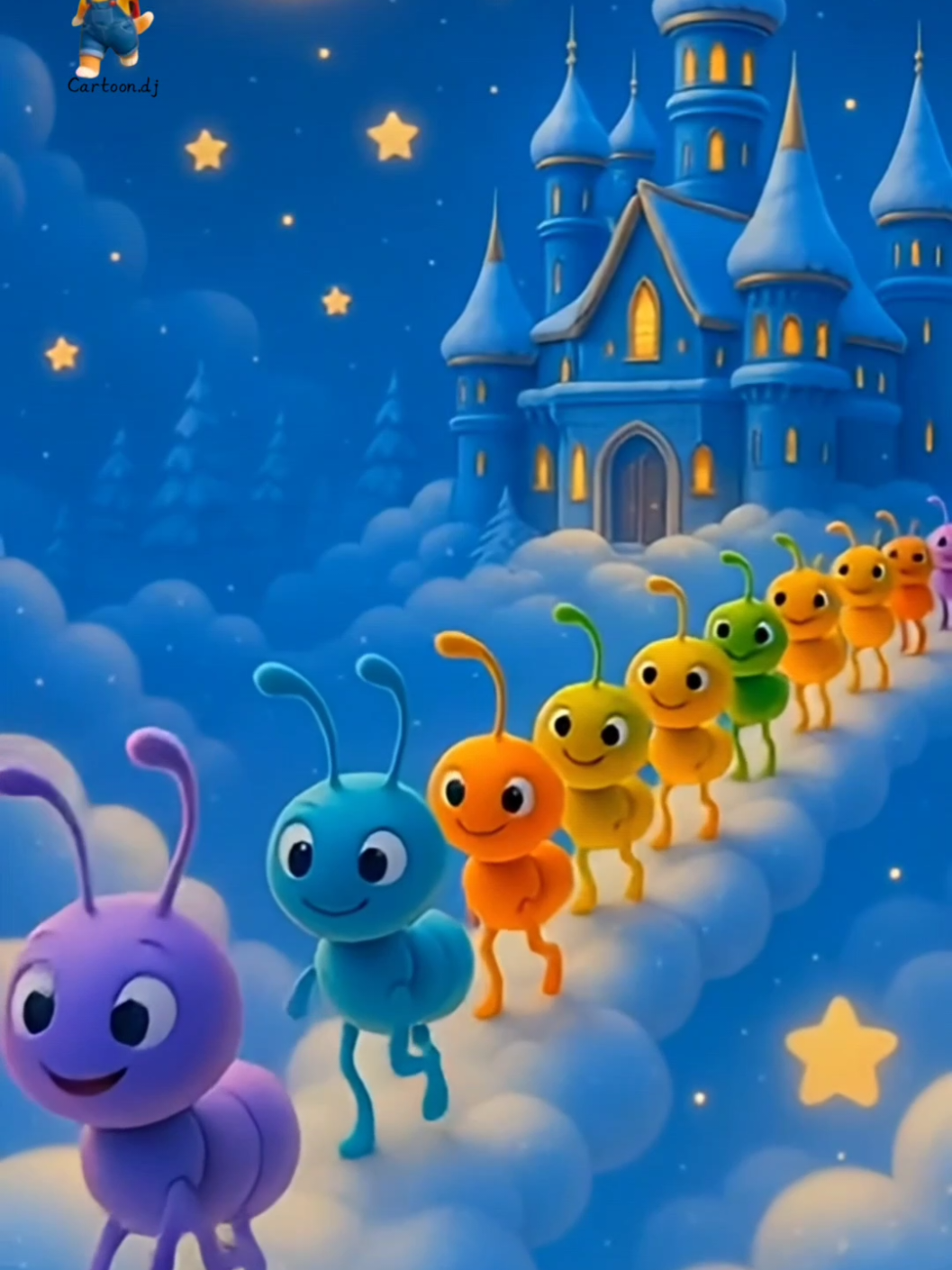 Cute ants enjoying#aiart #aicartoon #kidssong #kidscartoons #foryoupage❤️❤️ 