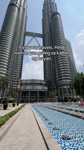 What a privilege it is to travel with your own hard-earned money