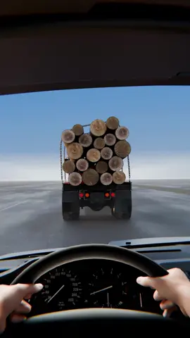 Could Logs Really Fly Off A Truck? 😨