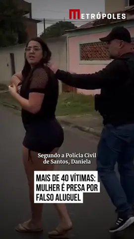 Uma mulher foragida da Justiça foi presa nesta terça-feira (26/8), no Rio de Janeiro, suspeita de aplicar o golpe do falso aluguel no litoral paulista. Segundo a Polícia Civil de Santos, Daniela já havia sido presa por aplicar outros golpes, incluindo o 