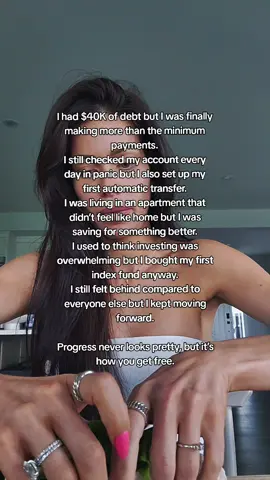 When I was in my messy middle, I didn’t need another generic tip about skipping lattes. I needed someone to show me how to actually build wealth from scratch. I had $40K of debt, I was living in an apartment that didn’t feel like home, and I was terrified to start investing because I thought I’d mess it up. But what changed everything was realizing you don’t have to be perfect, you just need the right system. If you saw yourself in this video, you’re in the exact place my free How to Get Rich in a Recession masterclass was made for. Because that’s where I was when I started. Scared. Unsure. Trying anyway. This free training will show you the exact first steps I took to go from drowning in debt to building a 7-figure net worth by 30 — even when it felt impossible. 💻 The link is in my bio. Watch it, take notes, and start building your way out of the messy middle today.