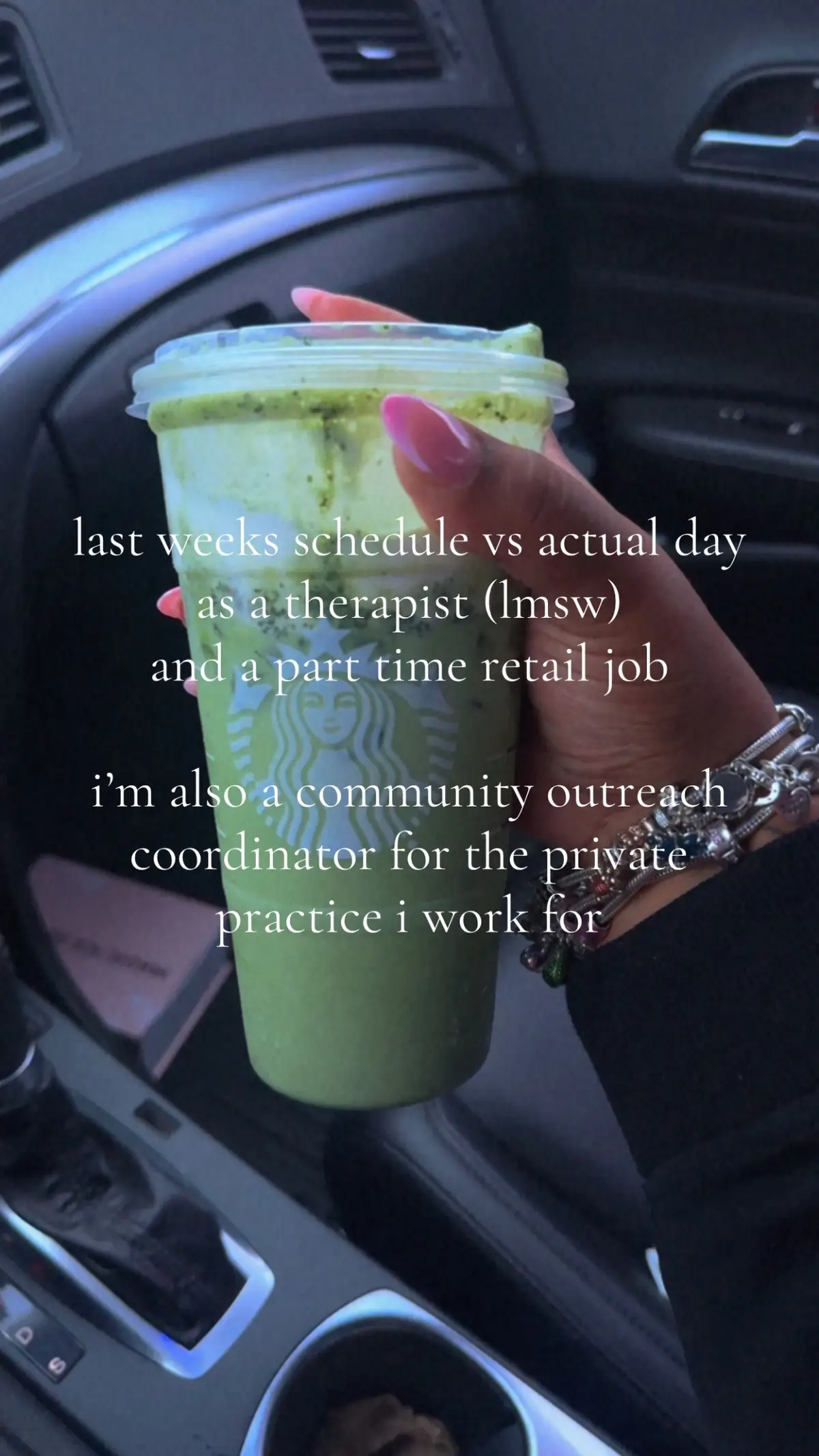 every week is different but this is what last week looked like! #privatepractice #therapist #socialworker #weekinmylife 