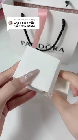 Trả lời @Bông 🍬 199k kèm hộp💕 #xuhuongtiktok2025 #quatangnguoiyeu #tiembactuengan #nhannu #nhanbac #bac925 #xuhuong #pandorajewelry 