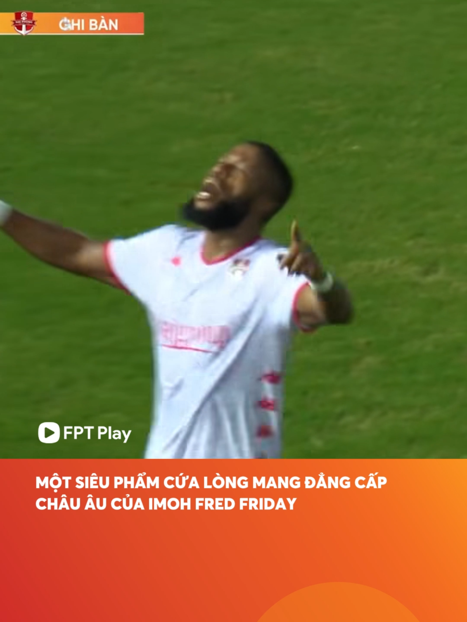 Một siêu phẩm không tì vết của Imoh Fred Friday giúp Hải Phòng nhấn chìm Sông Lam Nghệ An #FPTPlay #VLeague #VL1 #LPBank #LPB #SportsOnTikTok #fptbongda