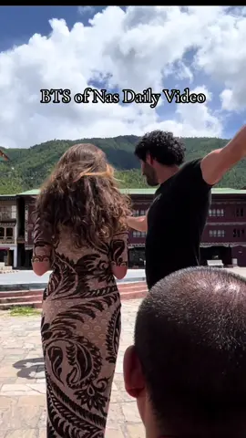 BTS of @Nas Daily video shoot! @Aija Mayrock #nasdailyinbhutan #btsofnasdaily #nasdailybts #iwanttogoviral 