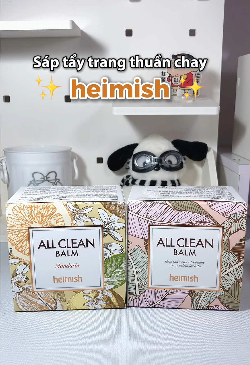 Bà nào da kích ứng, nhạy cảm mang em này zề liền nè 💗 #thocriviu #review #heimish #heimishvn #fyp 