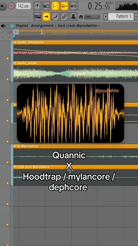Quannic hoodtrap remix #hoodtrap #remix #prodwhite #underground #mylancore 