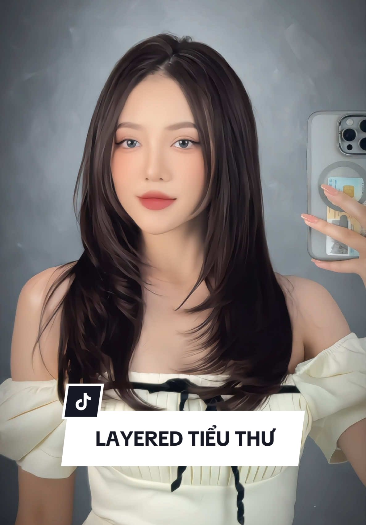 Layered thiết kế tiểu thư #ilovetiktok #viral #73ToHieu #caugiay #tocdeptutam #layeredhaircut 