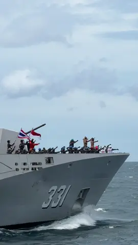 ฝึกผสม Sea Garuda 2025 Indonesia เพื่อนบ้านที่ดีเสมอมา — 🇮🇩🇹🇭🫡#navy #thainavy #indonesiannavy #SeaGaruda25 #เทรนด์วันนี้tiktok 