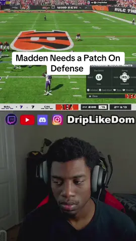 @EA Madden NFL Can we please patch defense #eamaddennfl #madden26 #madden #football #eamadden 