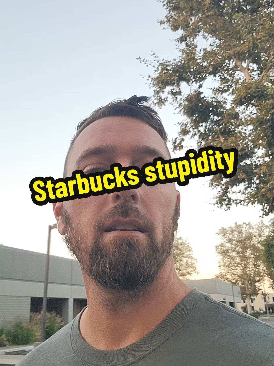 you're an idiot @Starbucks  less corporate my a$$