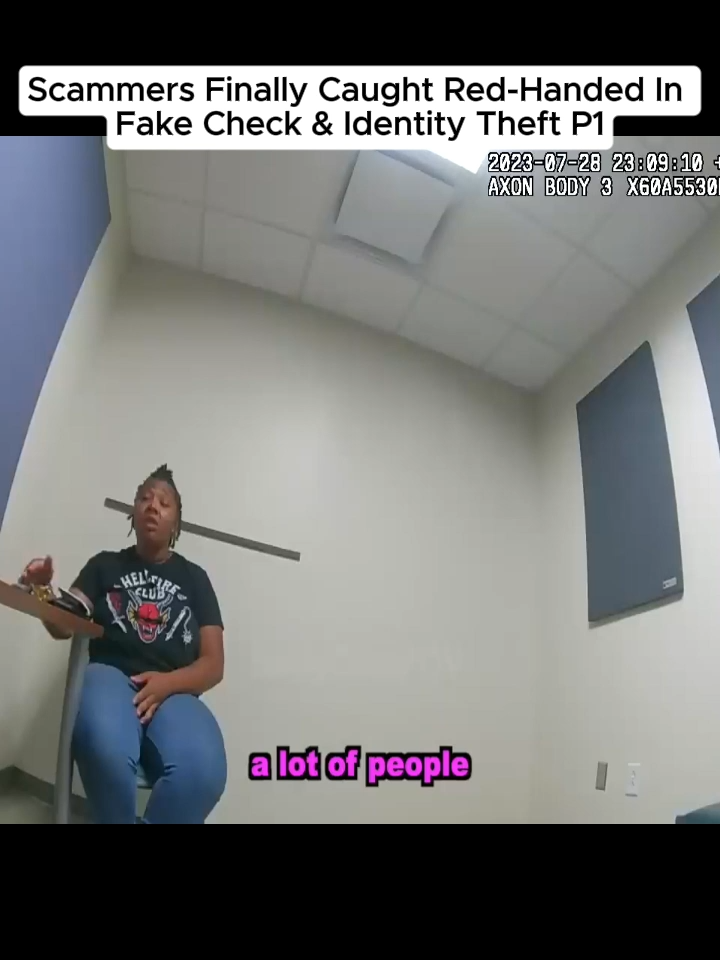 Scammers Finally Caught Red-Handed In Fake Check & Identity Theft