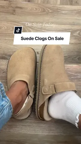 #suedeclogs #cushionaire #cushionaireclog #clogs #tiktokshoplabordaysale @Cushionaire 