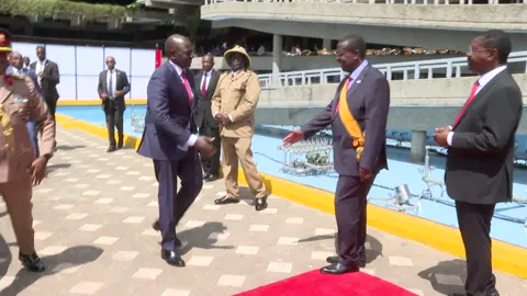 President Ruto's arrival, KICC-Katiba Day