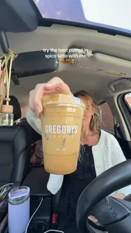 coffee that actually tastes real 😀😀☕️🍂 dare i say best coffee shop pumpkin spice latte ever, ily gregorys @Gregorys Coffee #gregoryscoffee #coffee #pumpkinspicelatte #pumpkinseason #tastetest 