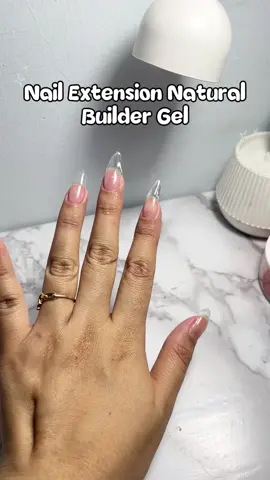 extension nails pakai builder gel emang paling natural dan awet bgt #modelones #nailextension #extensionnails #nailarttutorial @Modelones ID 