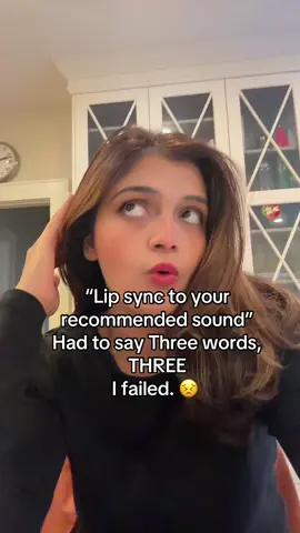 Taking lip syncing as a career option out. #lipsync #trend #tiktoktrend #fyp 