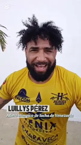Un saludo de nuestro campeón Luillys Pérez al estado Monagas #Venezuela @Min P. P. Deportes 