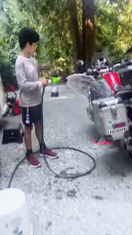 #Ride4Mary #womenwhoride #MotorcycleMary #AdventuresOfRuth #FYP My grandson, helping me get ready to roll, she’s all nice and pretty now! Yes! Lets Ride4Mary!!! 