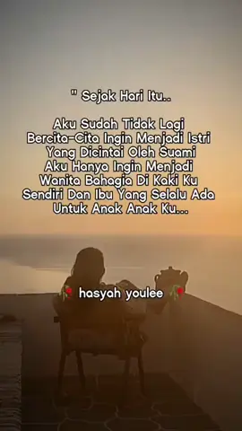 sejak hari itu #taburtuaipastiberlaku #bahagiaindirisendiri🥰🥰 #menikmatikesendirianku #fypシ゚
