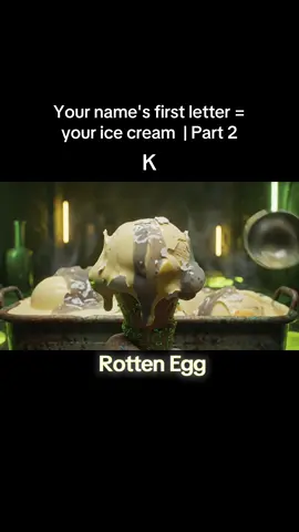 Your name's first letter = your ice cream | Part 2 #asmr #foodasmr #satisfyingfood #relaxing #foodai