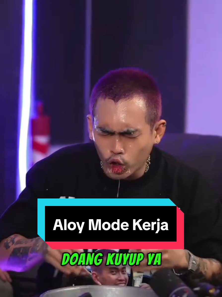 Totalitas banget king aloy kalo mode gawe wkwk #misteraloy #serunyabelajar #mrafa 