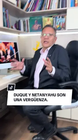 😡¡QUE VERGÜENZA!🤬 el violador de DD HH Iván Duque y el genocida Benjamín Netanyahu se reunieron en Israel mientras bombardeaban a periodistas en Gaza.  #DerechosHumanos #JusticiaSocial #LuisGuillermoPerezCasas #Colombia #noticiastiktok 