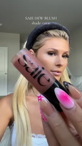 @Saie #saiebeauty #makeuptutorial #blushtutorial #saiedewblush 