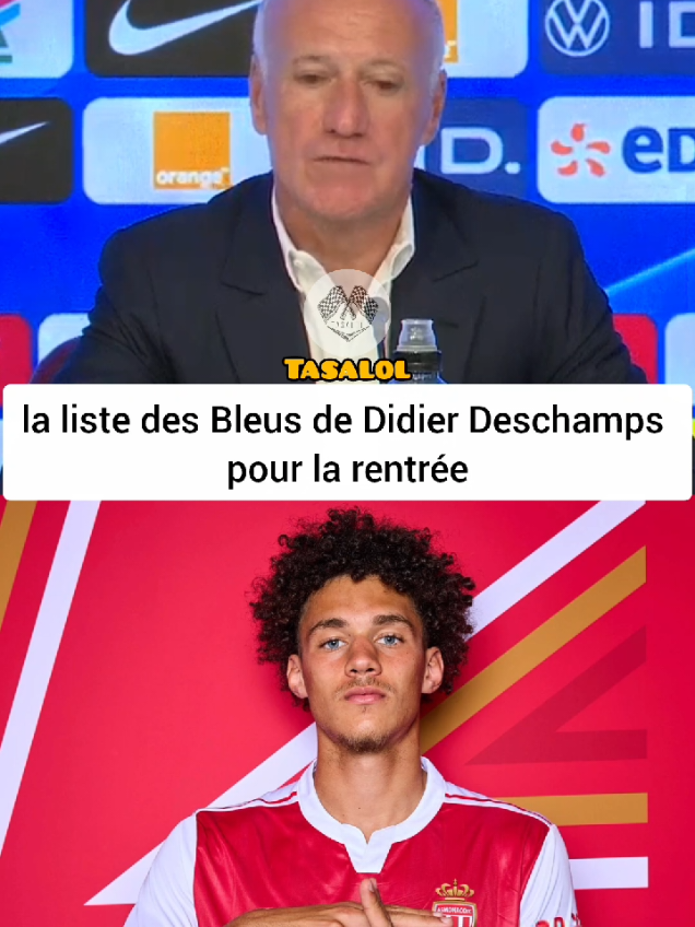 la liste des Bleus de Didier Deschamps pour la rentrée