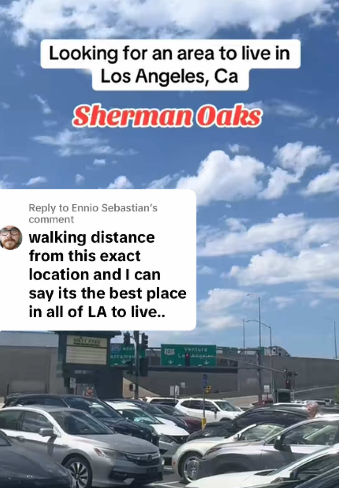Replying to @Ennio Sebastian  @cianasingh  Looking to live in the heart of the San Fernando Valley? Sherman Oaks is a perfect mix of laid-back suburban life and city convenience. You'll find a wide variety of places to live, from cozy apartments to spacious homes, all nestled in a neighborhood known for its beautiful, tree-lined streets. When you live here, you're close to everything. Enjoy a casual brunch or a fancy dinner at one of the many restaurants on Ventura Boulevard, the main street that runs through the neighborhood. When you want to shop, you have the upscale Sherman Oaks Galleria and the open-air Village at Sherman Oaks right at your fingertips. Plus, with easy access to the 101 and 405 freeways, getting to other parts of LA, whether it's the beaches, Hollywood, or Downtown, is a breeze. Sherman Oaks is a great place for anyone who wants a central location without the constant hustle and bustle of the city. It’s got a friendly, neighborhood feel while still offering all the amenities of a big city. #ShermanOaks #LAapartments #ValleyLiving #LosAngelesHomes #MovingToLA