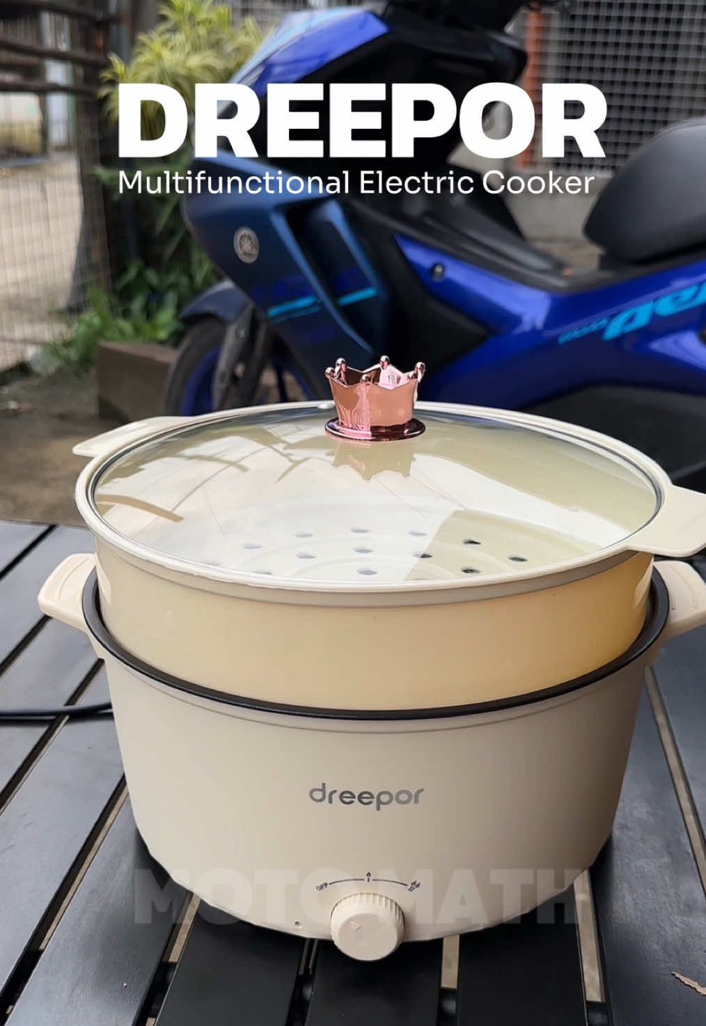 Dreepor Multifunctional Electric Cooker, ang ultimate cooking ware na napakaraming purpose #dreepor #multifunctionalcooker #steamer #cookingware 