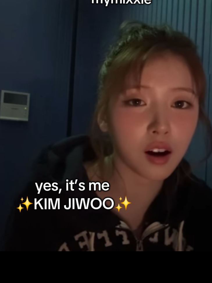 nahkan jail lagi fansnya ✨ #nmixx #jiwoo #cute #foryou 