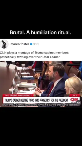 Brutal. A humiliation ritual. 