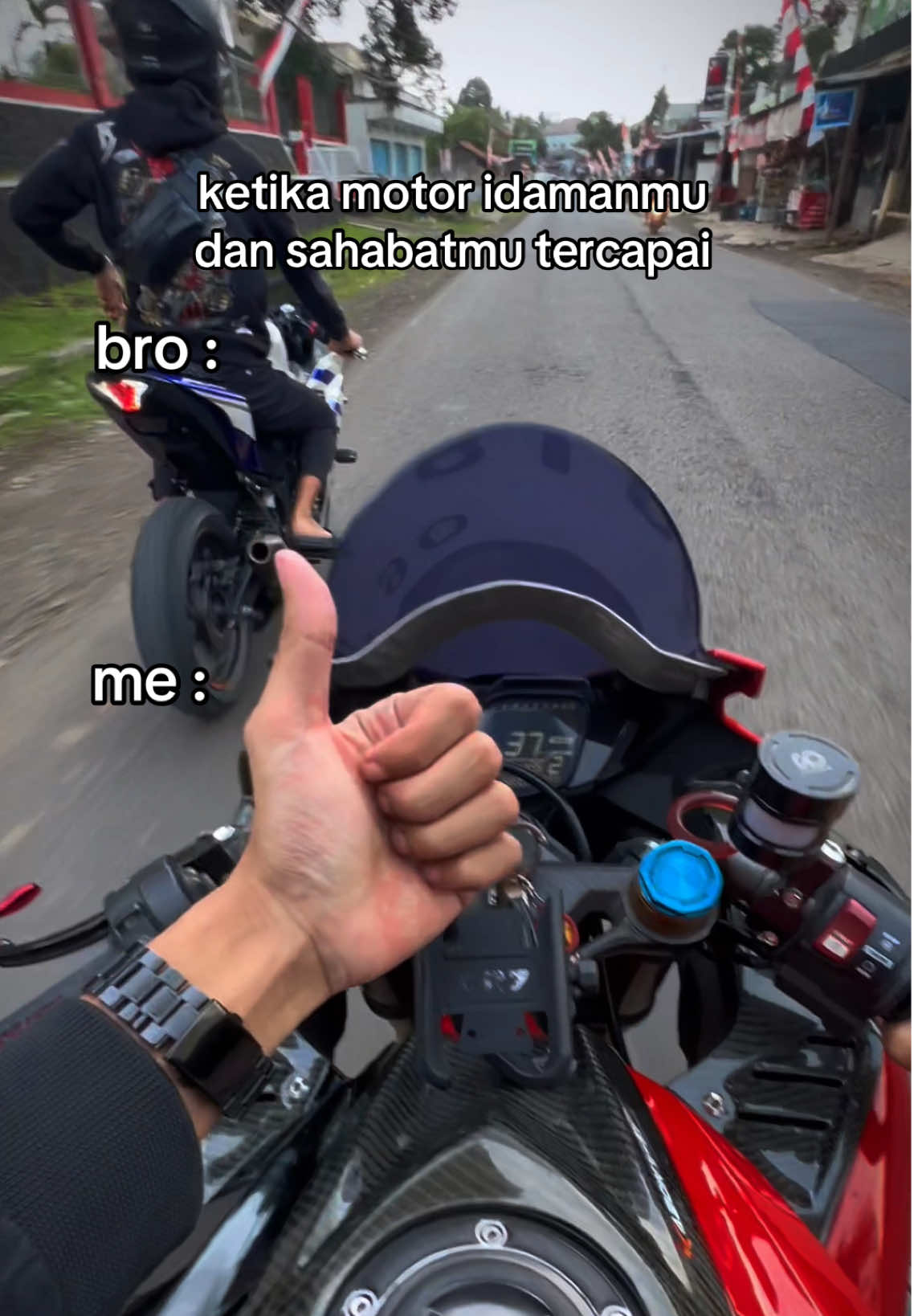 Semoga kalian juga tercapai #honda #cbr250rr 