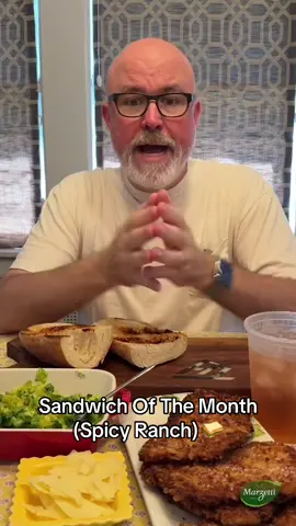 Sandwich Of The Month  (Spicy Ranch) 🥪 @You Gotta Try This  Presented by Marzetti 