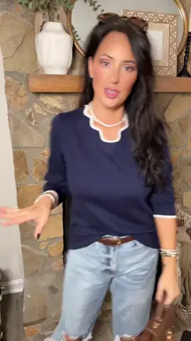 A luxuriously soft sweater in two stunning colors, featuring a unique neckline that adds the perfect touch of modern elegance. #Sweater #FallSweater. @OFEEFAN 