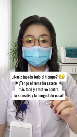 Adiós a la nariz tapada con este remedio casero   #NarizTapada #Sinusitis #RemedioCasero #SaludNatural 