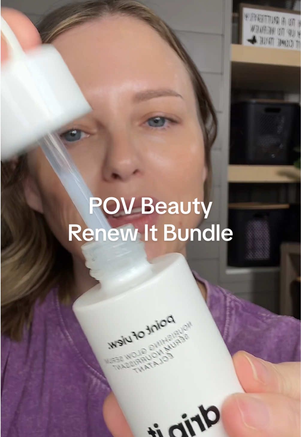 POV: you finally found a good skin prep routine, so your makeup always looks flawless! @Point of View Beauty #povbeauty #pointofviewbeauty #renewitbundle #skinprepformakeup #skincareroutine 
