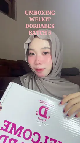 Unboxing time ,dapet apa aja jadi bagian DORBABES ASSOCIATION DORSKIN batch 5 💓🫶🏻 #dorskin #unboxing #batch5 #dorbabeshoodassosiation 