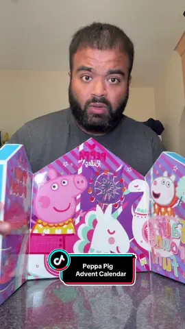 Peppa Pig Advent Calendar #peppapig #adventcalendar #christmas #christmascountdown 