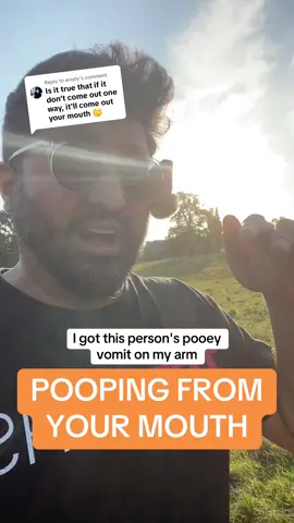 Can poop come out of your mouth? #health #vomit #poop #bowelobstruction #surgery
