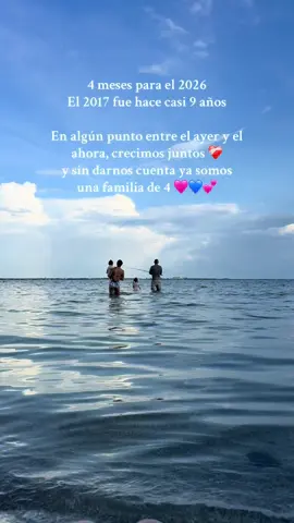El tiempo pasa volando… cuida a tu familia, porque son los momentos juntos los que se vuelven recuerdos eternos. ❤️‍🩹❤️‍🩹❤️‍🩹❤️‍🩹 #4mesespara2026 #2026 #familygoals #amorverdadero 