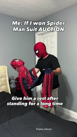 Let’s him rest, I said Let’s him rest 🤣🤣 @Propstore @Spider-Man Movie  @Sony Pictures  #spiderman  #tobeymaguire  #tiktok #viral #auction 
